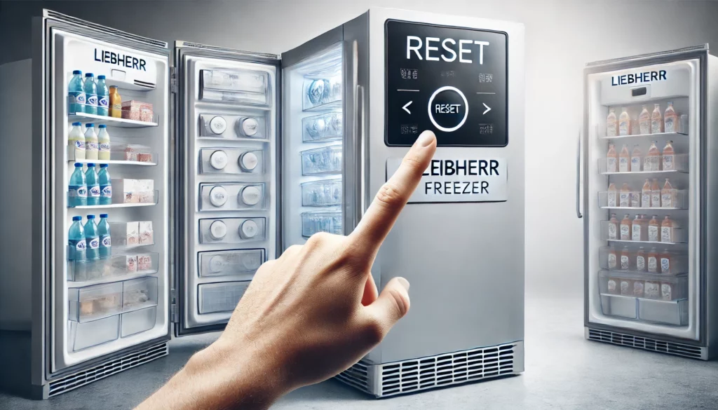liebherr vriezer resetten