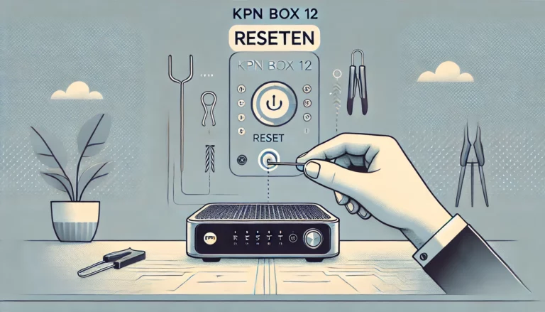 kpn box 12 resetten