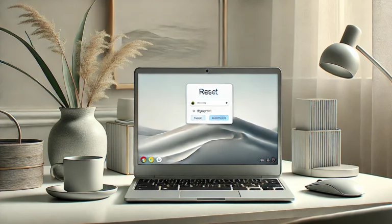 chromebook resetten