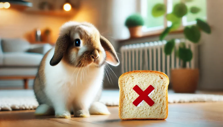 mag een konijn brood eten